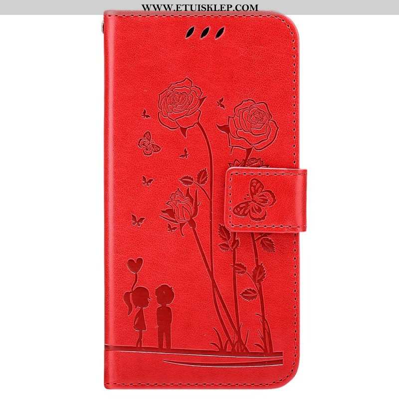 Etui Folio do Google Pixel 7 Pro Solid Color Series Strappy